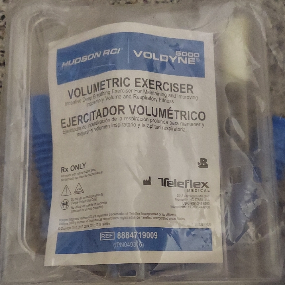 Hudson RCI Voldyne 5000 Volumetric Excersier New/Sealed